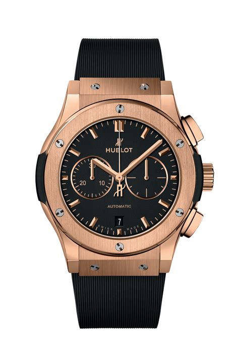 hublot classic fusion chronograph gold blue red stripe|Hublot classic fusion chronograph review.